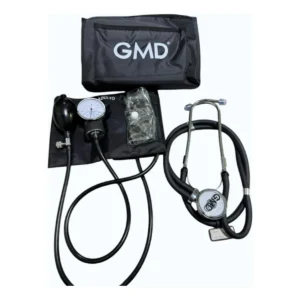 Tensiómetro GMD + Fonendoscopio + Certificado de Calibración Negro